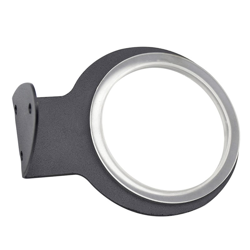2 pcs Stainless Steel Hair Dryer Rack Wall Perforated Hair Dryer Holder (Random Color) - Image 1