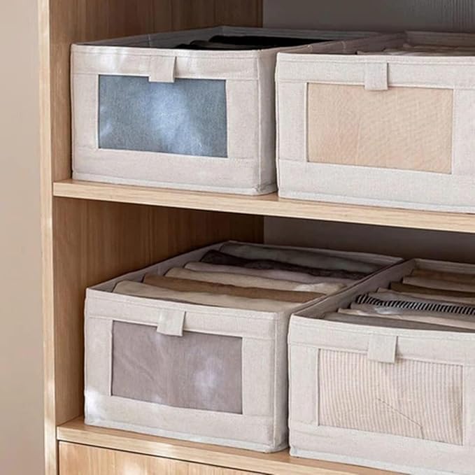 DVL STORE DVL STORE Clothes Organiser Storage Box for Window Pack of 2 - Image 2