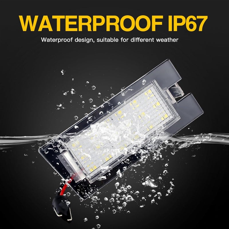 Vuzmode LED License Plate Light for Jeep Cherokee - Image 3