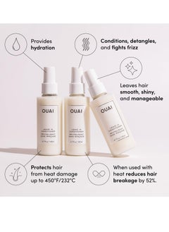 Leave In Conditioner and Heat Protectant Spray Prime Hair for Style Smooth Flyaways Add Shine and Use as Detangling Spray No Parabens Sulfates or Phthalates 4 point 7 oz - pzsku/ZD2BB165270A9FFEE94F0Z/45/_/1736324488/ef0886c9-8133-4305-b67e-95aaf4a72849