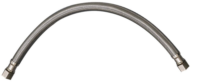 Plumb Pak PP23809LF Ez Faucet Supply Tube  3/8 In  Compression  12 In L  Stainless Steel  No Size