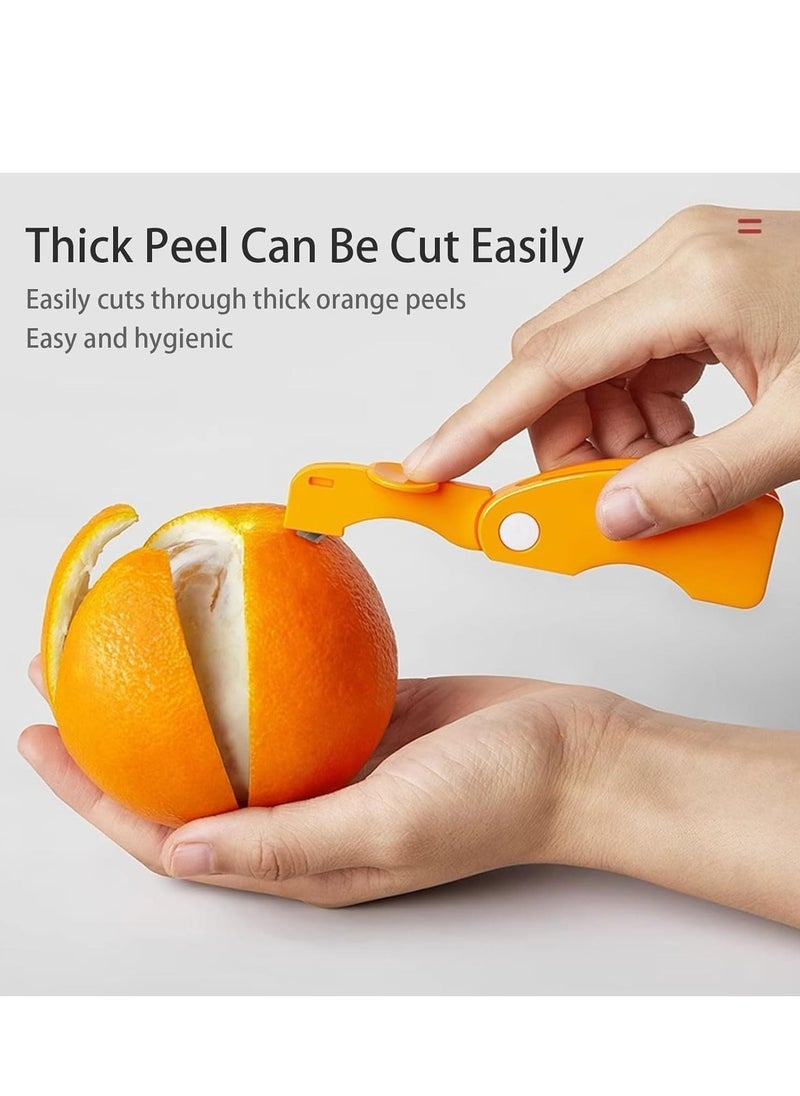 Generic - Folding Multifunctional Peeler,New Orange Peeler, 5 in 1 Vegetable and Fruit Peeler, Creative Kitchen Orange Peeling Gadget - Image 1