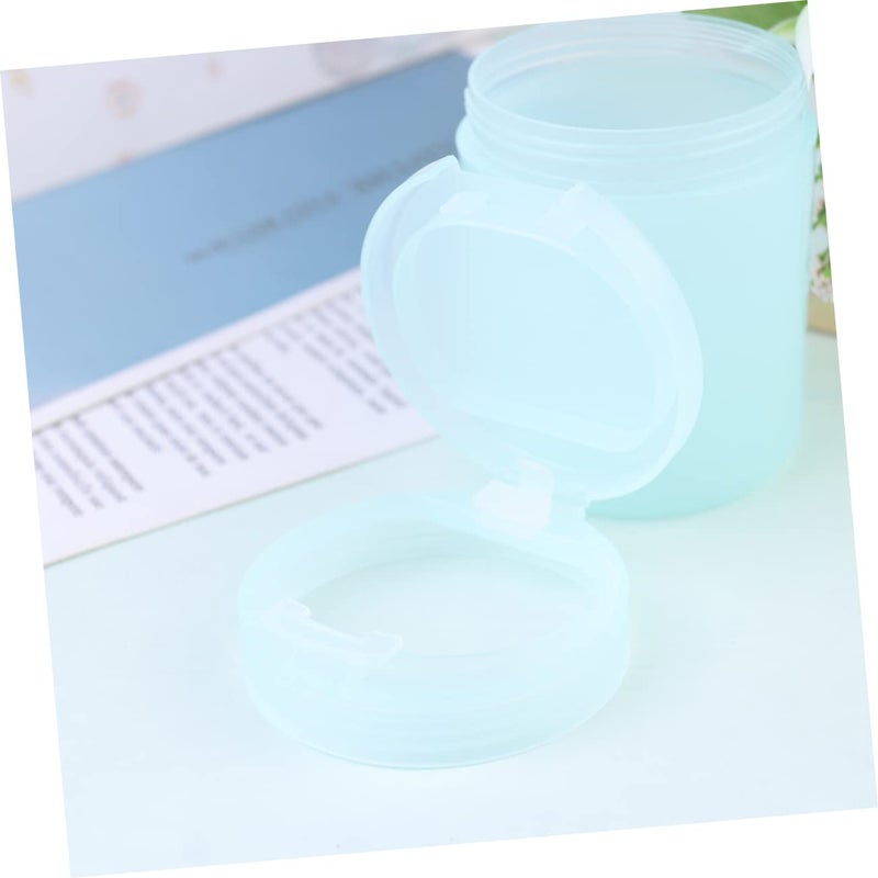 Cotton Swab Organizer Storage Box With Pressable Lid Easy To Clean 1 Piece - Image 3