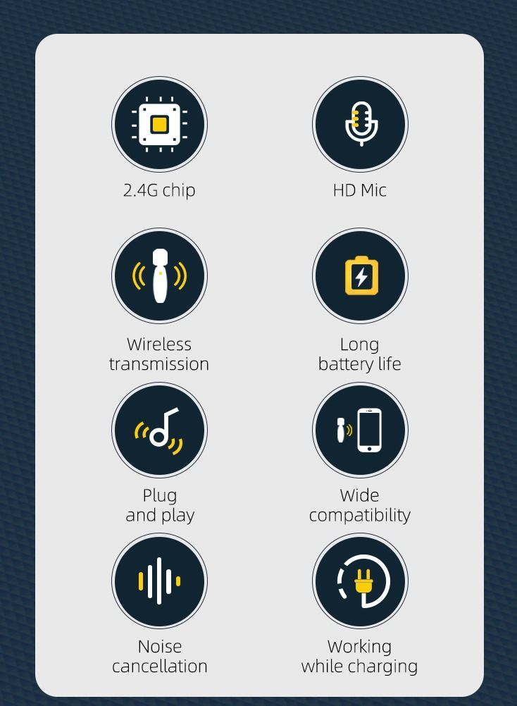 GULFLINK GULFLINK Mini Smart Wireless Lavalier Microphone typec - Image 4