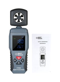 NIBEMINENT Digital LCD Anemometer Black  - Image 2
