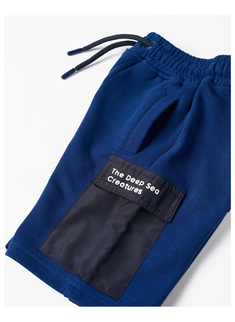 Zippy - Zippy Joggers With Cargo Pocket For Boys Deep Sea - Image 1