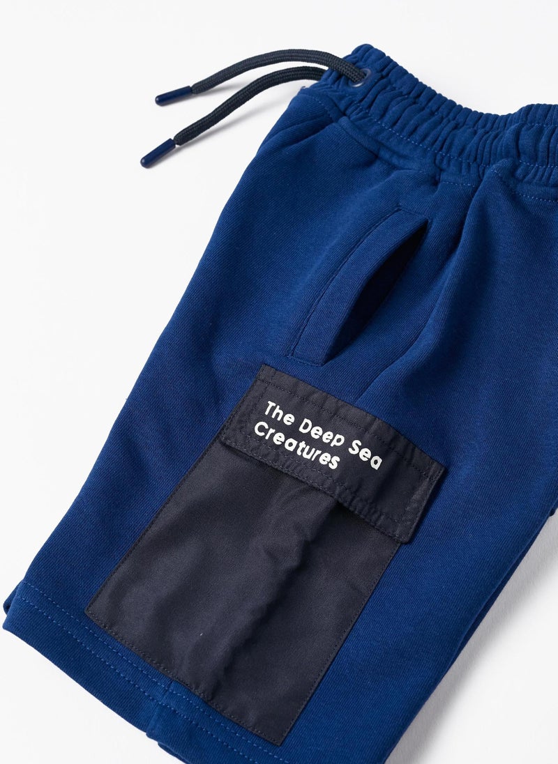 Zippy - Zippy Joggers With Cargo Pocket For Boys Deep Sea - Image 1