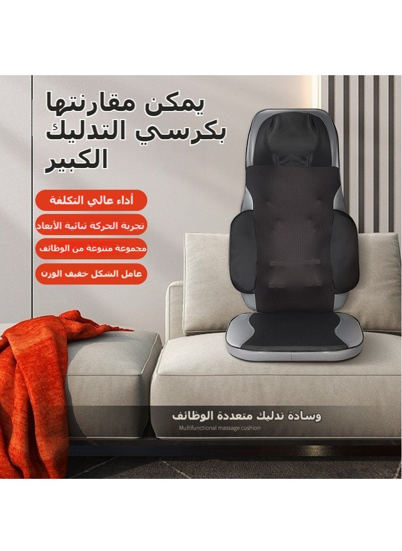 XiuWoo Shiatsu Neck and Back Massager with Heat, Deep Tissue 3D Kneading, Massager Chair Pad for Full Back, Neck, at Home, Office Use, Comfort Gifts for Women and Men  - Image 4