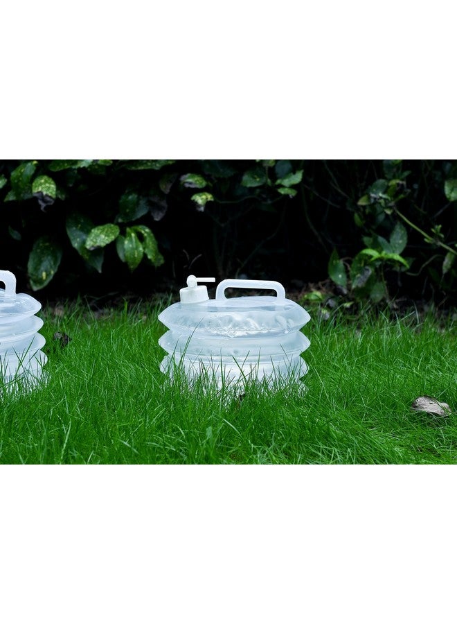 AceCamp Accordion Jerrycans, Collapsible Water Container, Drinking Water Carrier Jug With Spigot, Food Grade Pet, Camping, Hiking, Backpacking, Outdoor, Flat Convenient Storage (15 Liter) - Image 5