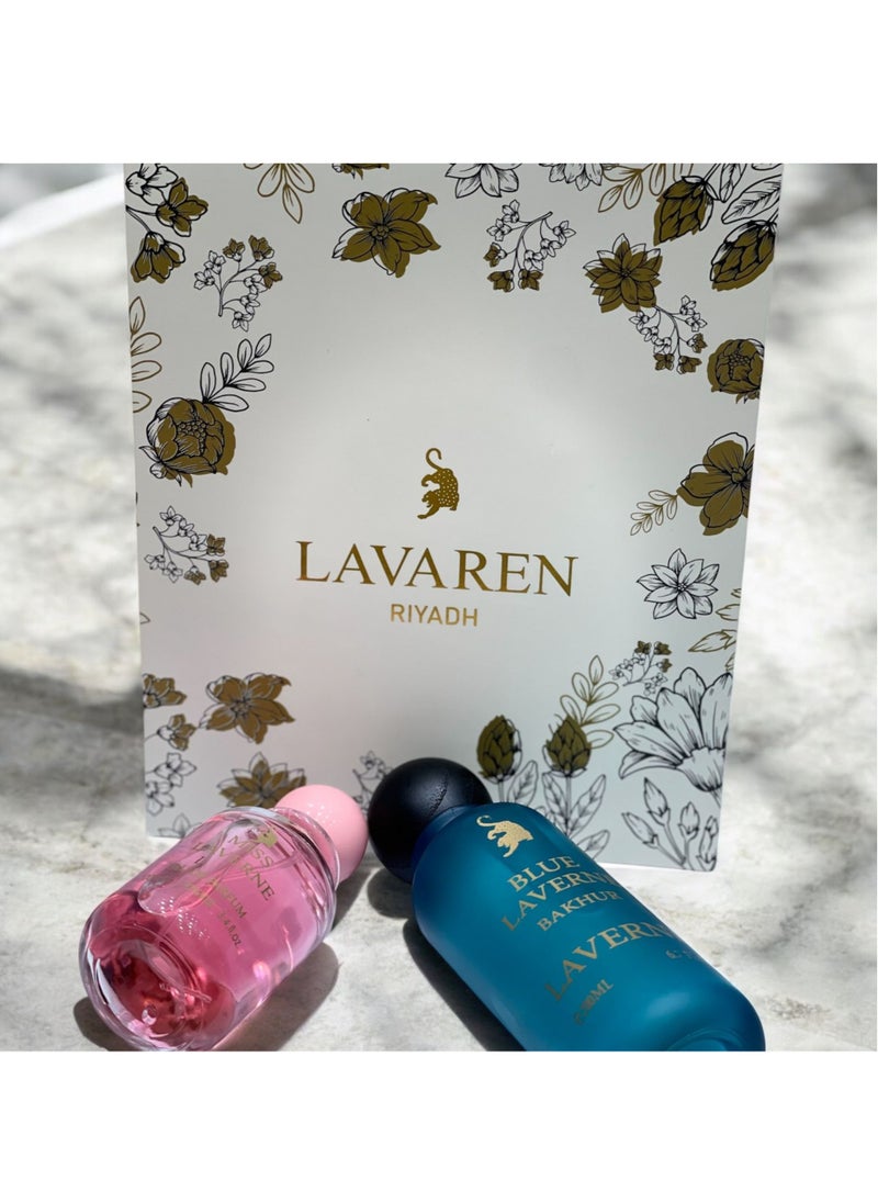 Laverne - Laverne Luxury Package - 2 Pieces: Blue Bakhur 200ml & Miss 100ml - Image 1