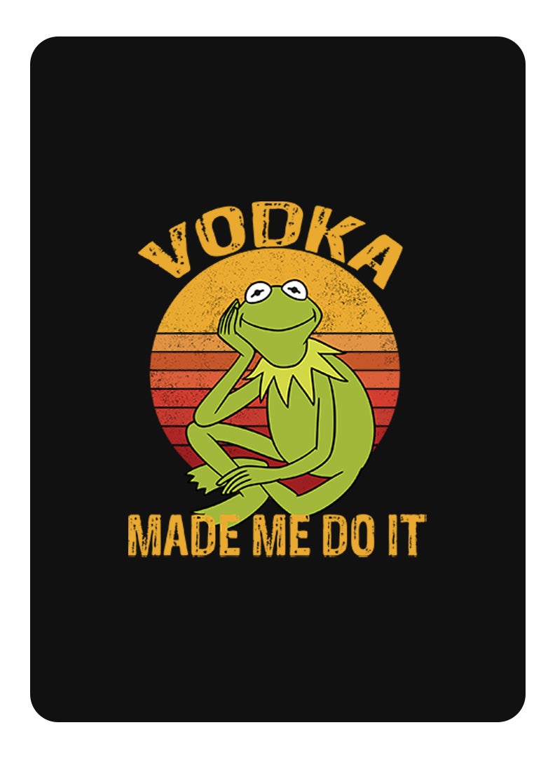 Theodor Protective Flip Case For Samsung Galaxy Tab S9 Ultra With Trifold Stand Auto Wake Sleep Shockproof Cover Vodka made me do it copy - Image 1
