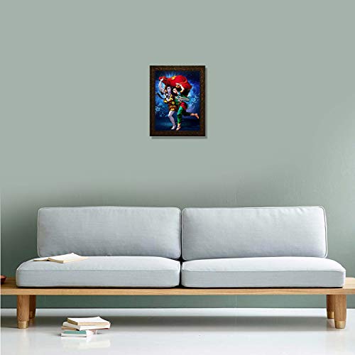 Indianara Religious Painting -Synthetic Wood, 27x30.5x1cm, Multicolour (GB10) - Image 3