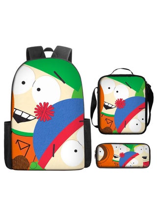 Cartoon Print Student Backpack Three-Piece Set 29*16*42cm - pzsku/ZD2BC518D5E7B1CFF0FFCZ/45/_/1723887877/aa6dad0f-3508-4756-8ad8-fa9814fd4b1f