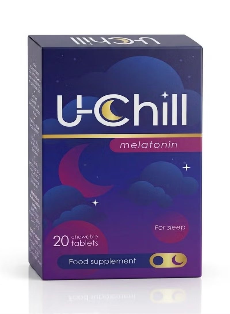 أنت تهدأ Melatonin Chewable Tablet 20's - Image 1