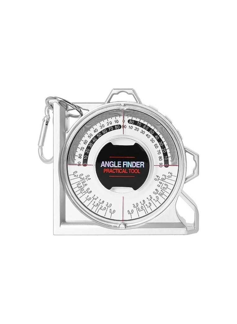Angle Meter Gauge for Household Industrial Use, Angle Finder, Magnetic Angle Finder Angle Measuring Tool, Tilt Level Meter Slope Locator Angle Measurement Engineering Clinometer for Civil Engineering - Image 1
