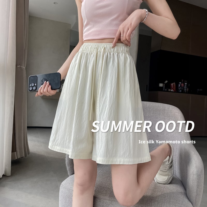 Women's Summer Casual Wide Leg Shorts - Image 1