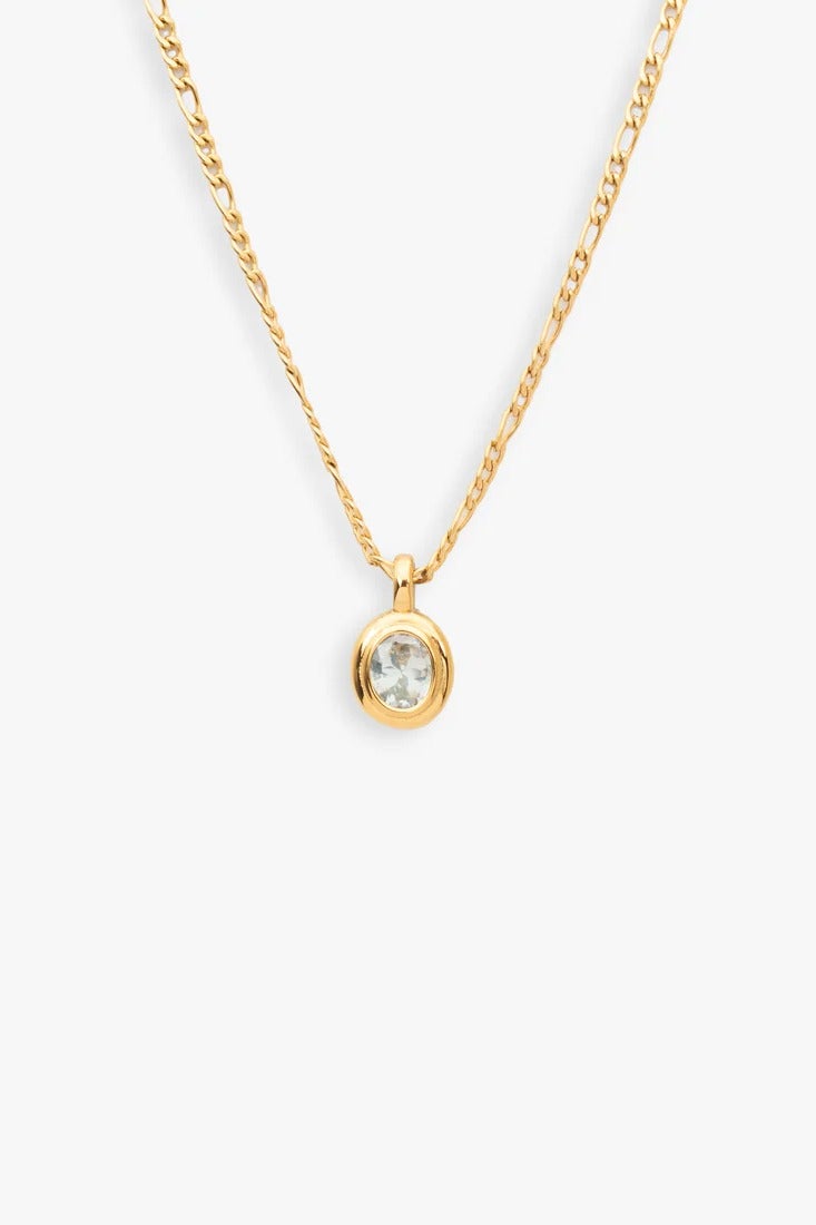 Tamara Elegant White Pendant Necklace for Women – Minimalist Jewelry for Everyday Wear, Parties & Special Occasions