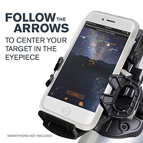 Celestron StarSense Explorer LT 80AZ App-Enabled Telescope – 80mm Refractor with Smartphone Dock & StarSense App – iPhone & Android Compatible – Easy-to-Use for Beginners - Image 2