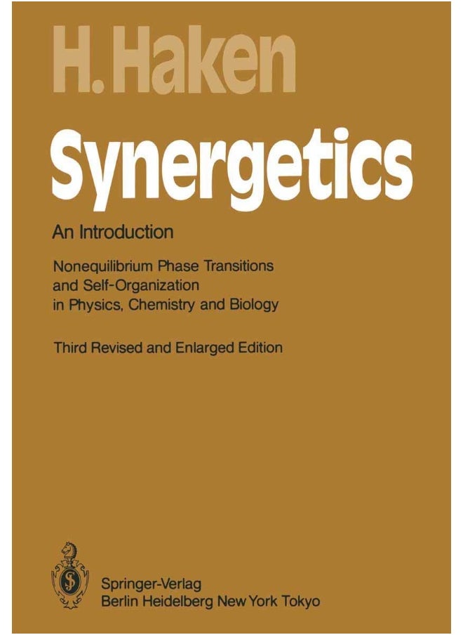 Synergetics: An Introduction 