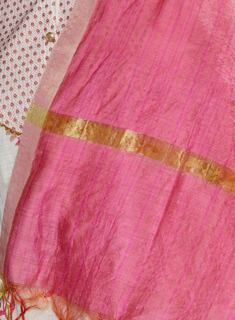 kolaba Lace Detail Dupatta