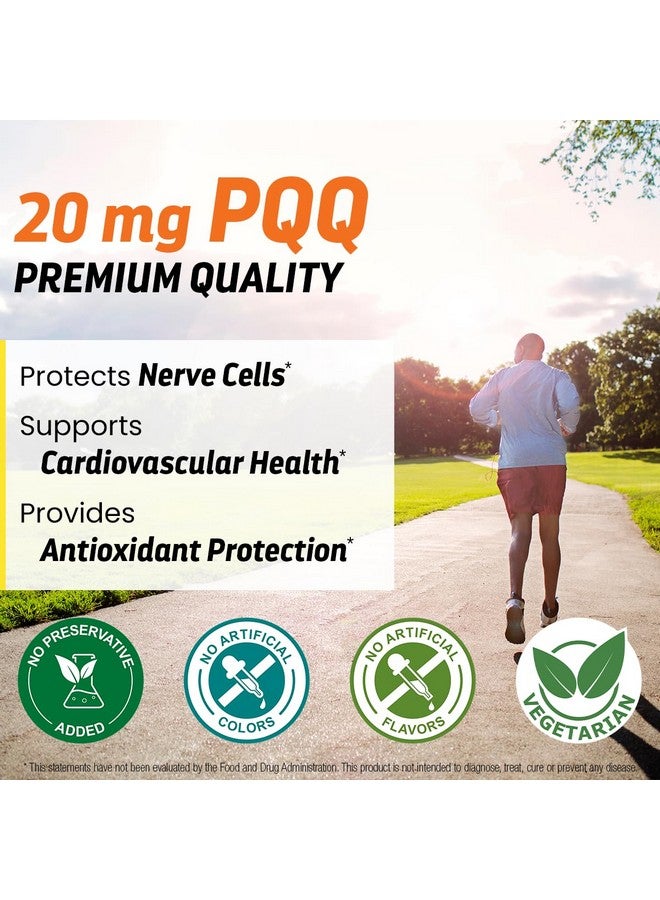 Dr’s Hope Pyrroloquinoline Quinone PQQ Supplement 20 Mg - Supports Cardiovascular Cognitive Mental and Brain Health - Gluten-Free 30 Vegetarian Capsules, Made in The USA - Image 5