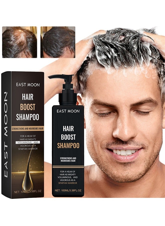 East Moon Hair Boost Shampoo - Spatan Root Activator Shampoo, Hair Regrowth Shampoos for Men & Beard, Natural Nourishing Formula to Promote Thicker, Fuller Hair – Repairing for Hair Loss & Scalp Health - Image 1