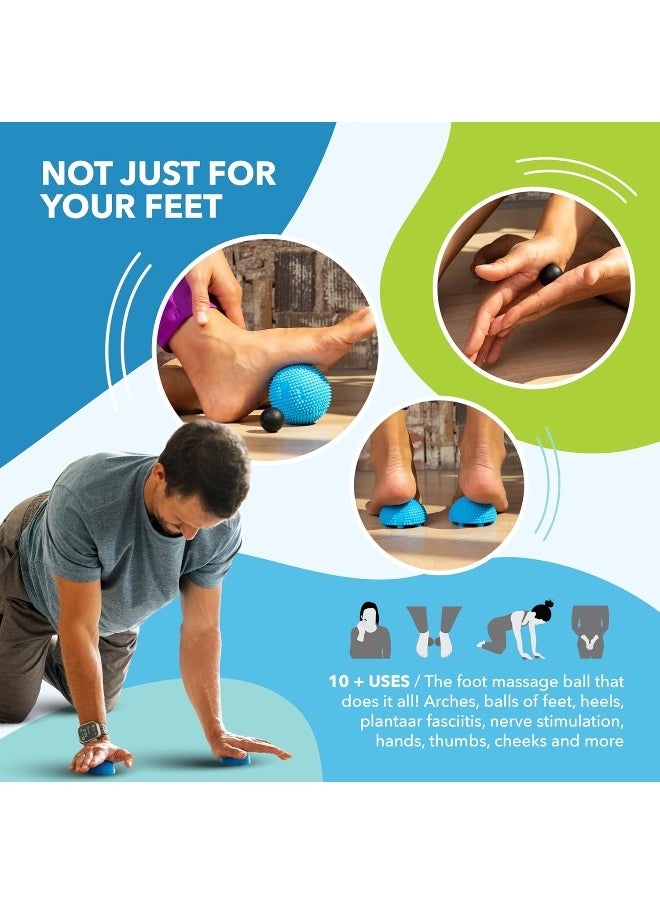 RAD RAD Neuro Ball, Foot Myofascial Release Tool, Textured Massage Ball for Feet, Self Massage, Mobility and Recovery  - Image 3