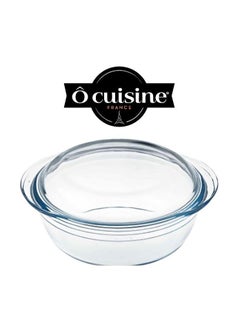 Ocuisine® 1L Round Casserole with Glass Lid - Borosilicate Glass, Oven Safe, Scratch & Stain Resistant - pzsku/ZD2BCF5FB7678F353F4C8Z/45/_/1731497817/09c19ea9-830e-4936-8f92-a05668d8bb0b