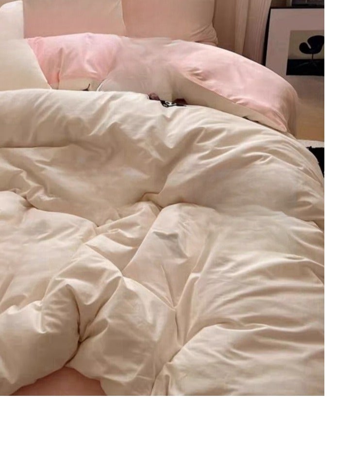 Bed Sheet Style — High End Cartoon Pattern  Pure Cotton Bedding Four Piece Set - Image 5