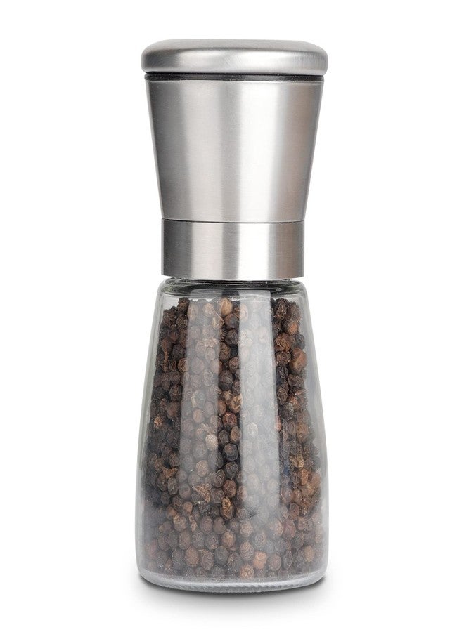 Gulex Pepper Grinder Pepper Mill, Salt Grinder Refillable,(Single Package) Adjustable, Stainless Steel Sea Salt Shaker with Ceramic Rotor (1 pack) - Image 1