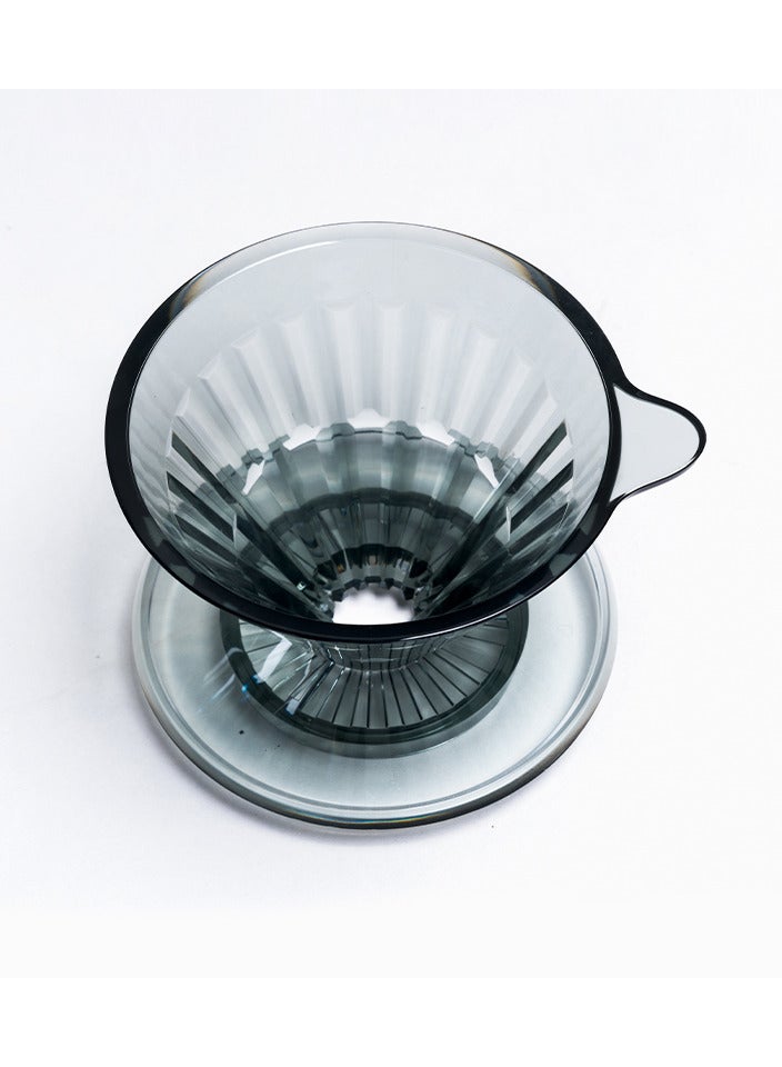 TIMEMORE Crystal Eye Dripper 02 PCTG Transparent Black - Image 3