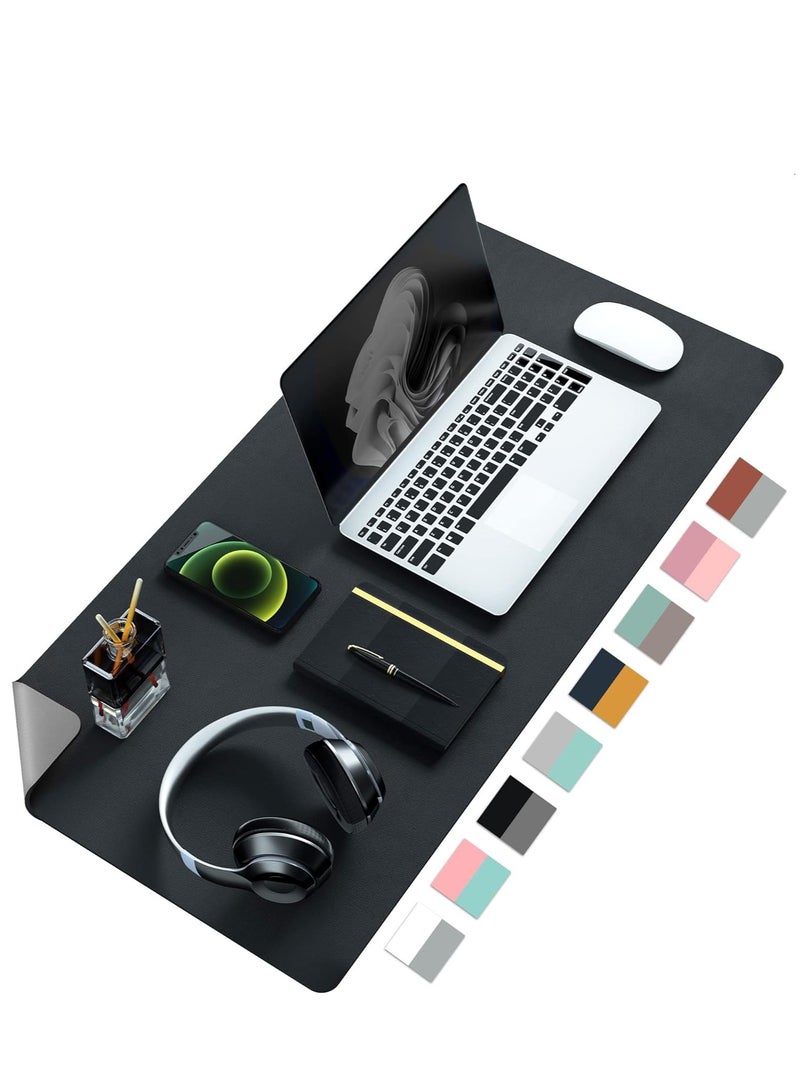 للمستقبل ماوس باد الجلد مكتب حصيرة وسادة حامي,80x40cm كبيرة مكتب الماوس وسادة,غير انزلاق PU مكتب Blotter, الكمبيوتر المحمول مكتب وسادة, ماء مكتب الكتابة وسادة لمكتب الألعاب والمنزل - Image 1