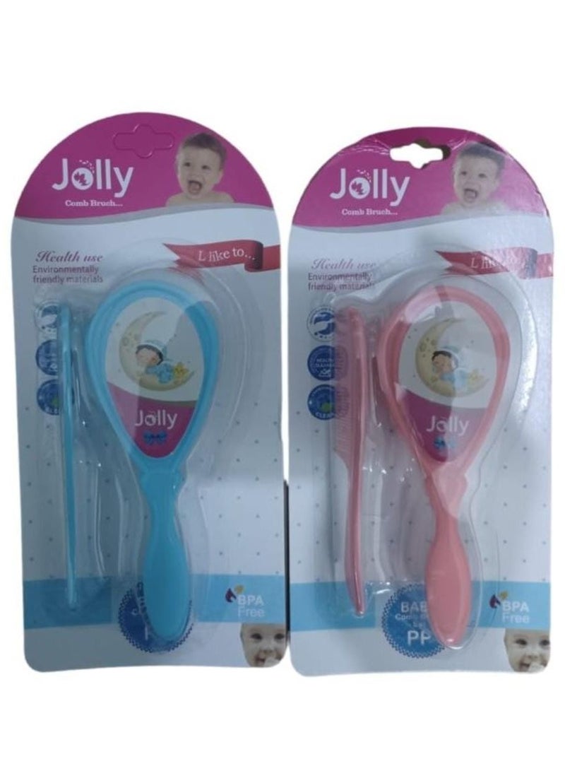 2-Piece Baby Comb And Brush Set - Image 2