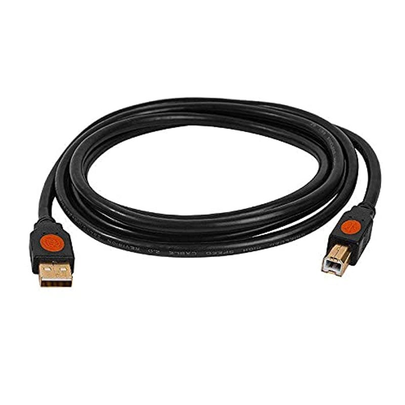 2B (DC107) Printer Cable USB 2.0-1.8M - black