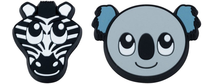 Gamma Sports Zoo Damps Vibration Dampeners(2-Pack) - Koala/Zebra - Image 5
