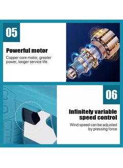 NKX Cordless Portable Air Blower and Vacuum  - Image 5