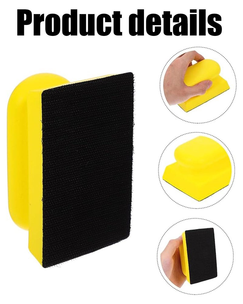 KalamkariX Yellow Hand Polishing Pad, Marble Polish Machine, Marble Polishing Machine, Essential Tool for Glass Shops and Glaziers, Durable and Efficient - Image 3