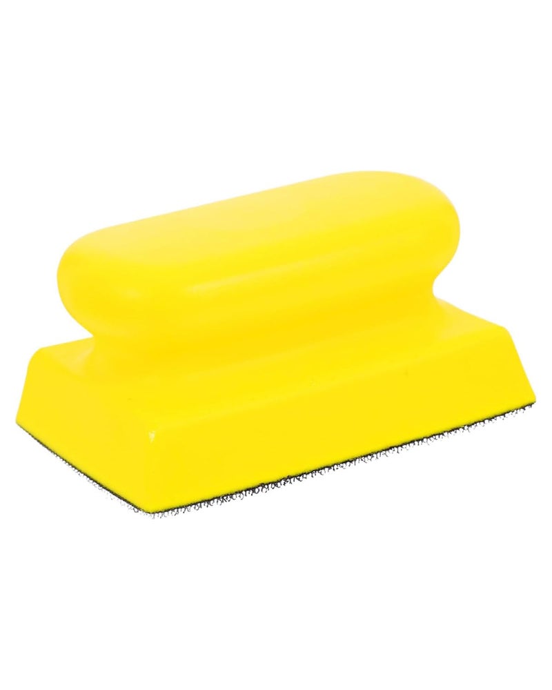 KalamkariX Yellow Hand Polishing Pad, Marble Polish Machine, Marble Polishing Machine, Essential Tool for Glass Shops and Glaziers, Durable and Efficient - Image 1