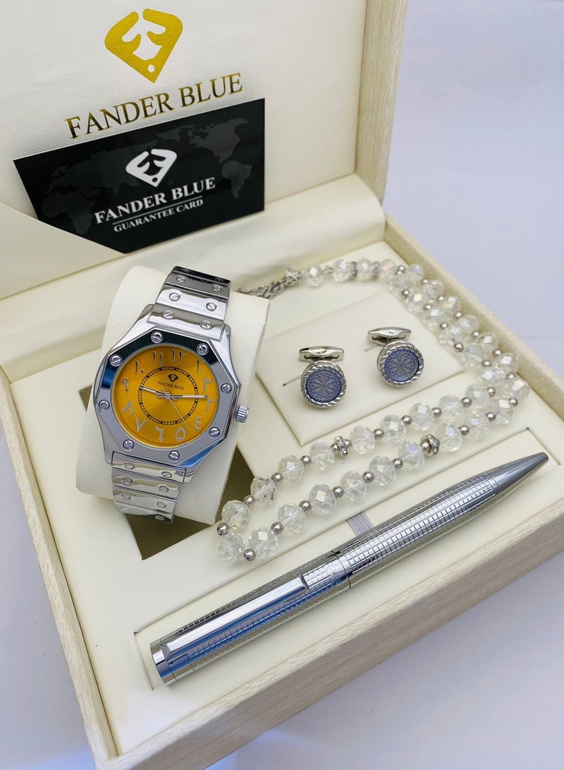 FENDER Fender Blue Men's Watch and Accessories Set 