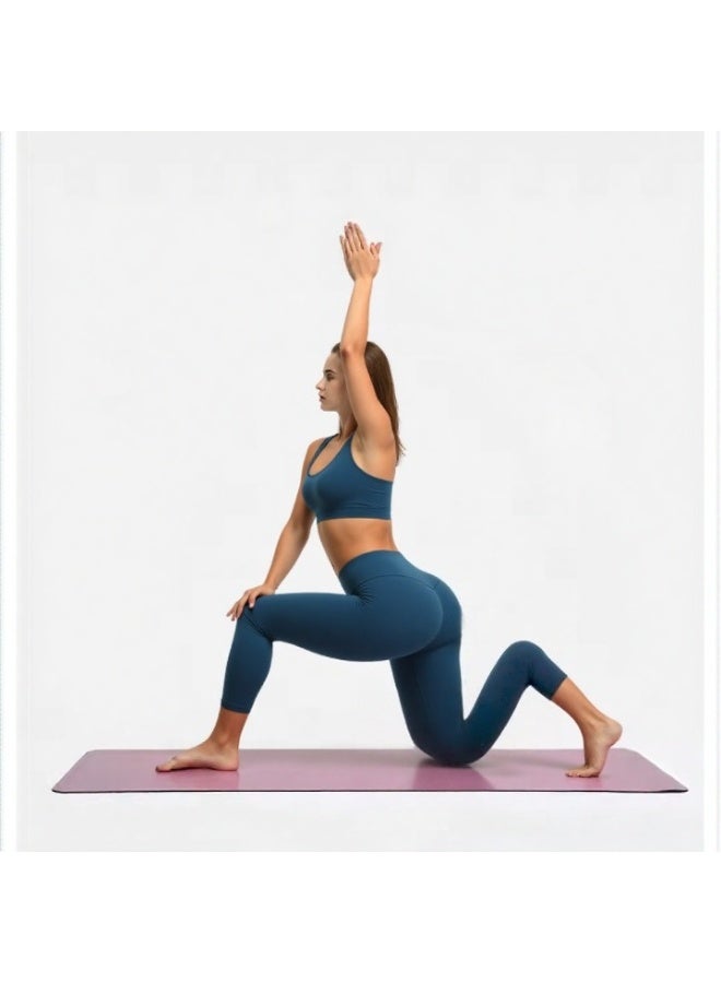 NIBEMINENT Essential/Pure&Plain 7/8 Leggings, High Waisted Compression Soft Pants Workout Athletic Yoga Pants 24" - Image 2