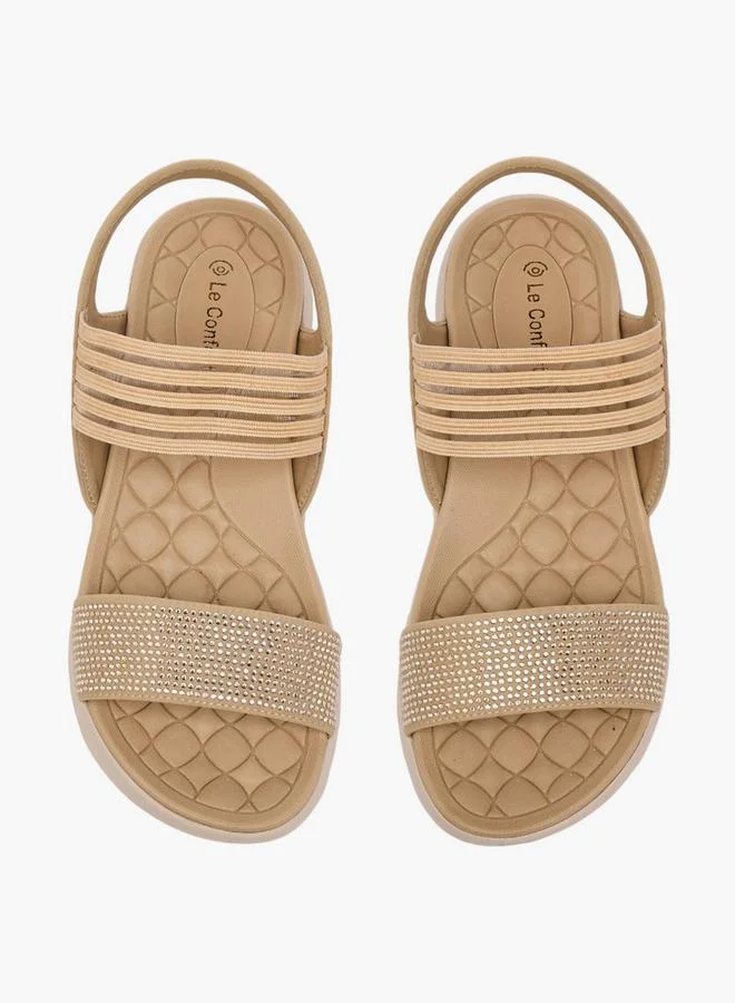 Le Confort Women Flatform Heel Slingback Sandals