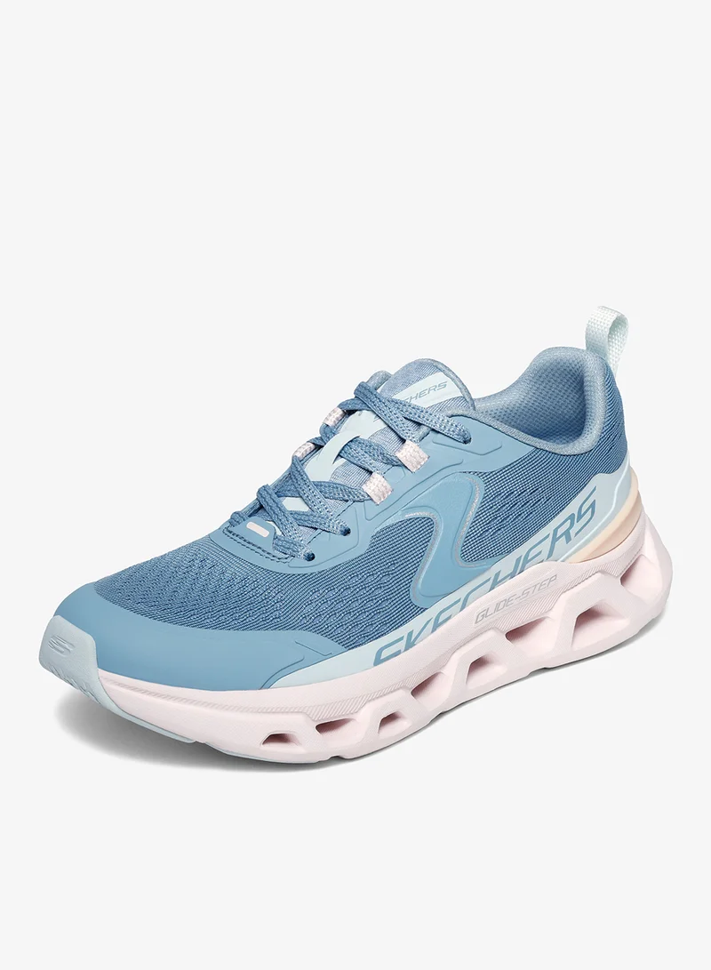 Skechers SLATE SYNTHETIC/MESH/PINK TRIM Glide-Step Altus for Women | Best Price UAE