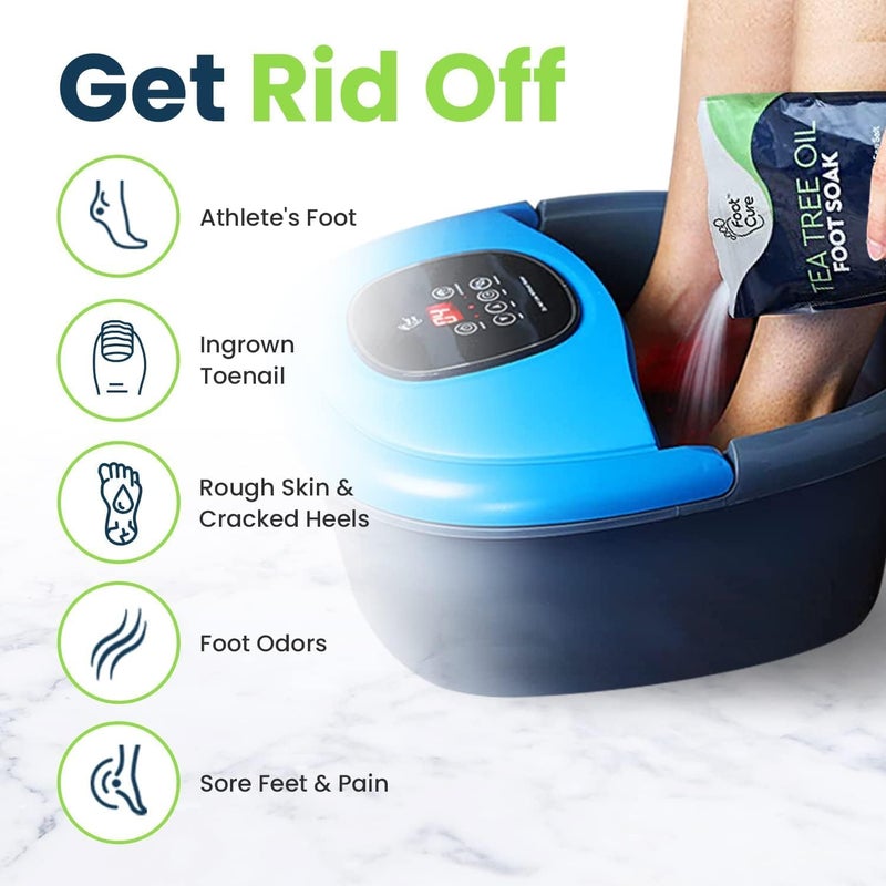 FOOT CURE Tea Tree & Citrus Foot Soak with Epsom Salt â€“ Supports Tired Feet, Softens Calluses, and Refreshes (Pack of 2) - Image 5