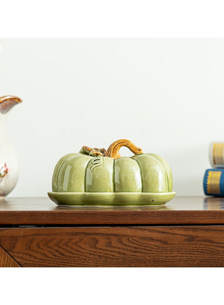 general Pumpkin ceramic bread cake dried fruit candy butter fruit plate candied fruit plate and meet the needs of diverse serving - Image 4