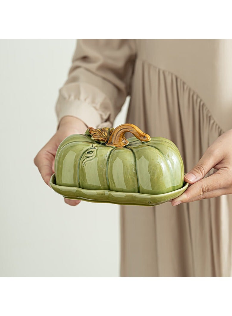 general Pumpkin ceramic bread cake dried fruit candy butter fruit plate candied fruit plate and meet the needs of diverse serving - Image 1