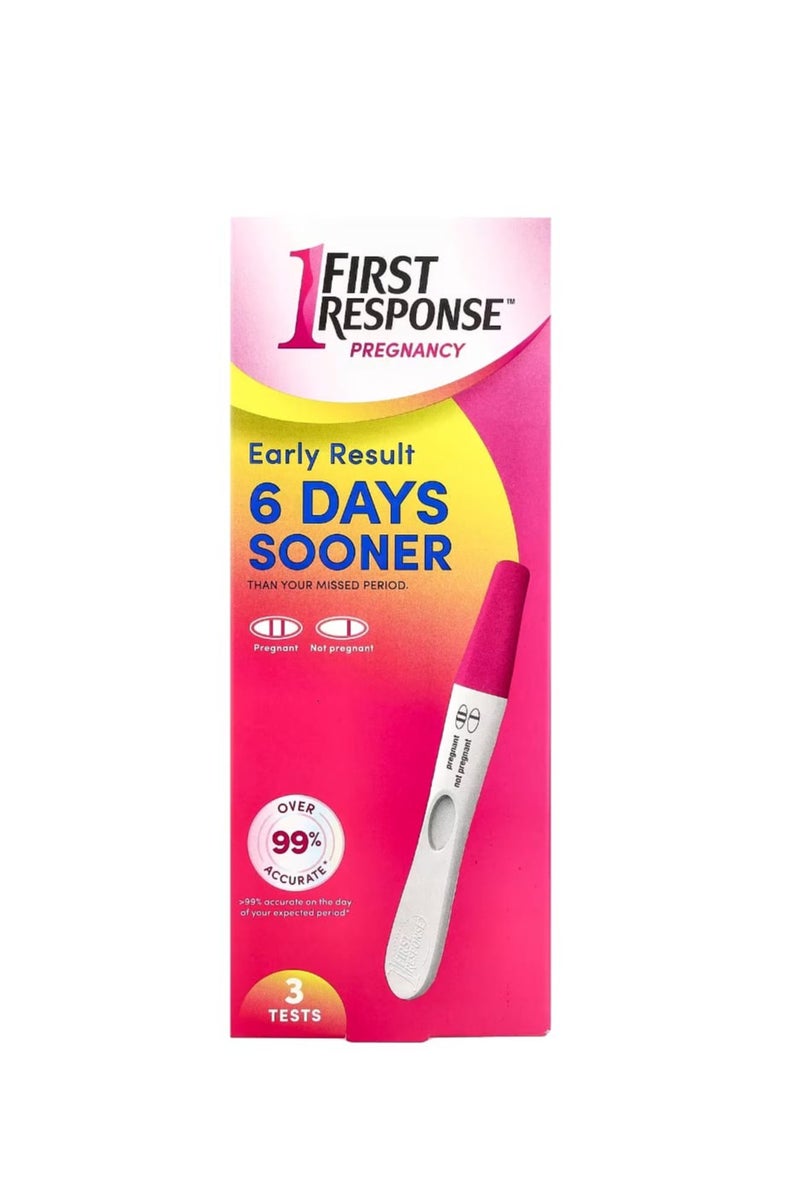 FIRST RESPONSE Early Pregnancy Test Kit 3 Tests - Image 1