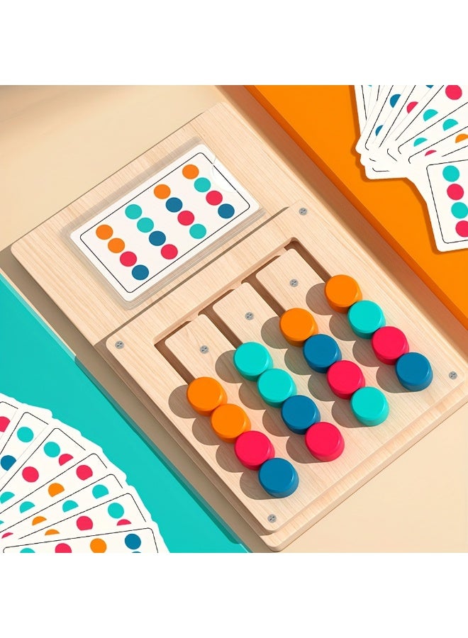 BEBEGO Wooden Color Puzzle - Boost Logic, Focus & Hand-Eye Coordination | Educational Toy for Youngsters - Image 5