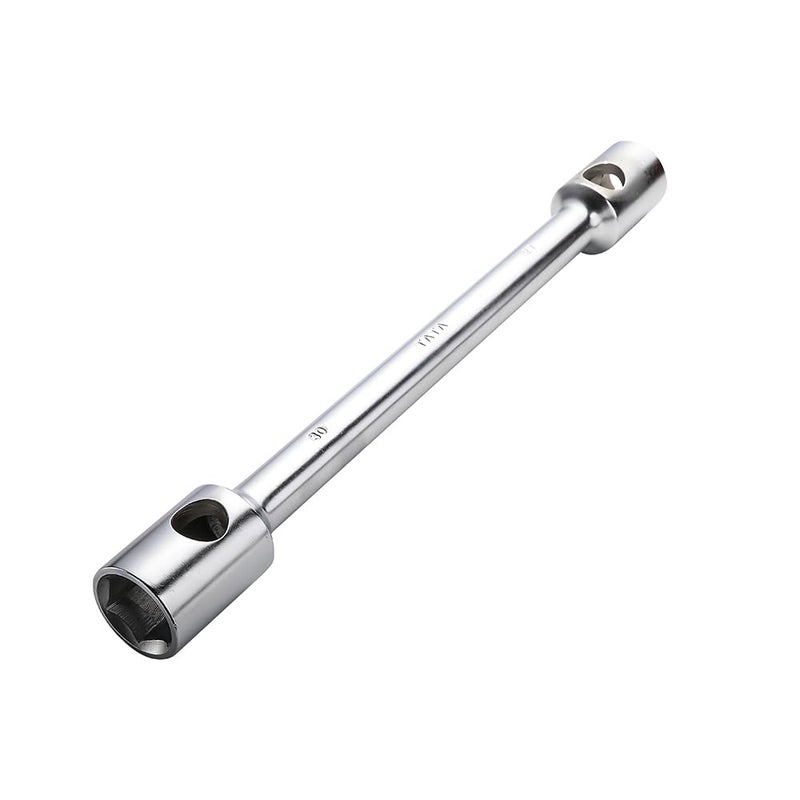 AGRICO TATA Silver Finish Heavy Duty Two Way Wheel Spanner for Tractor, Truck and Automobiles For Home & Industrial Use, Garage| (27 X 31) 2.125kg | - Image 5