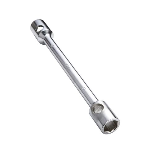 AGRICO TATA Silver Finish Heavy Duty Two Way Wheel Spanner for Tractor, Truck and Automobiles For Home & Industrial Use, Garage| (27 X 31) 2.125kg | - Image 2