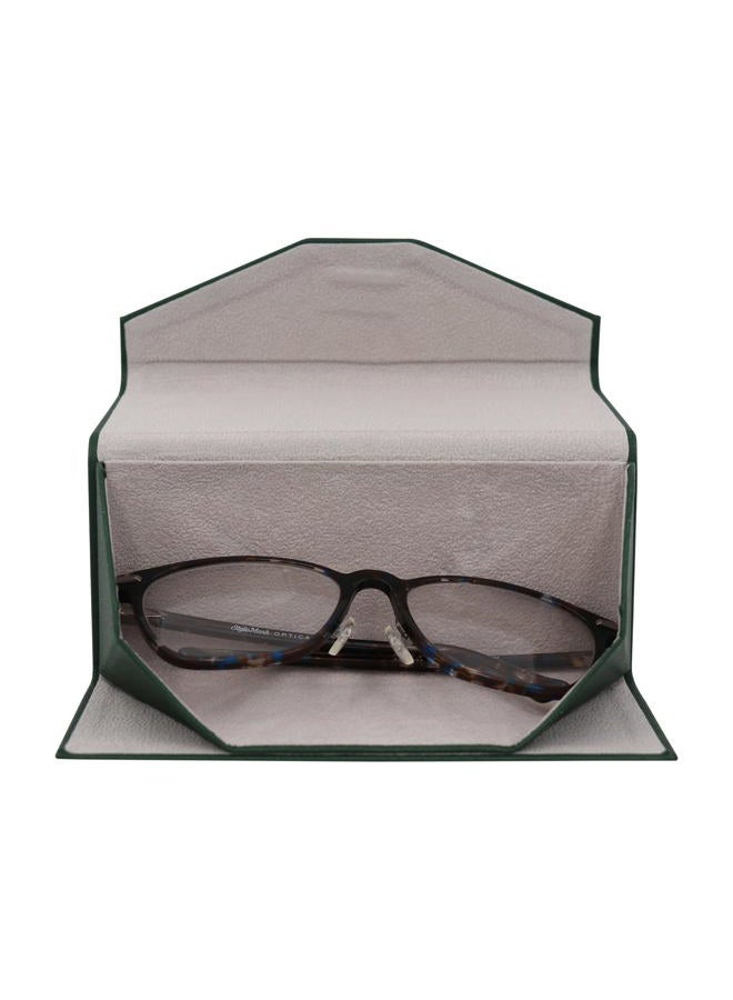 Real Sic Solid Color Eco Leather Magnetic Folding Hard Case for Sunglasses, Eyeglasses, Reading Glasses, Black, One size - Image 3